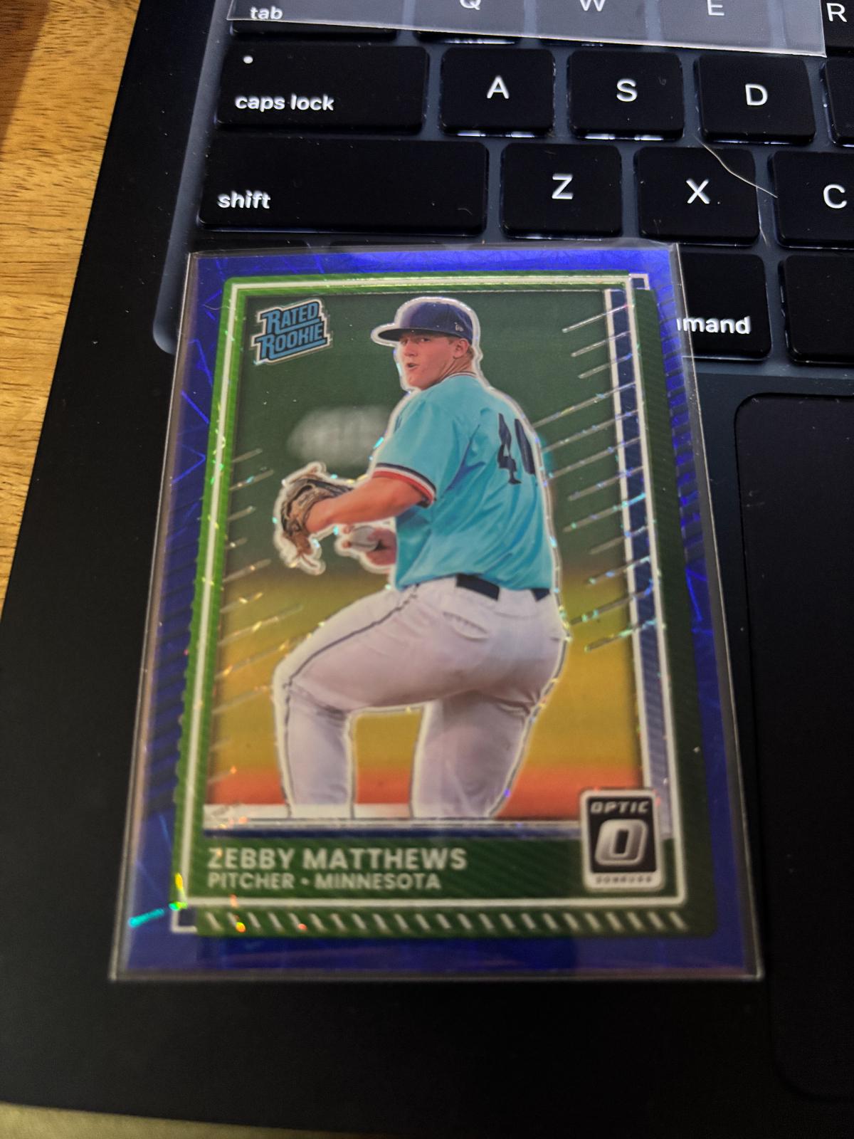Zebby Matthews [Blue Velocity Optic] #81