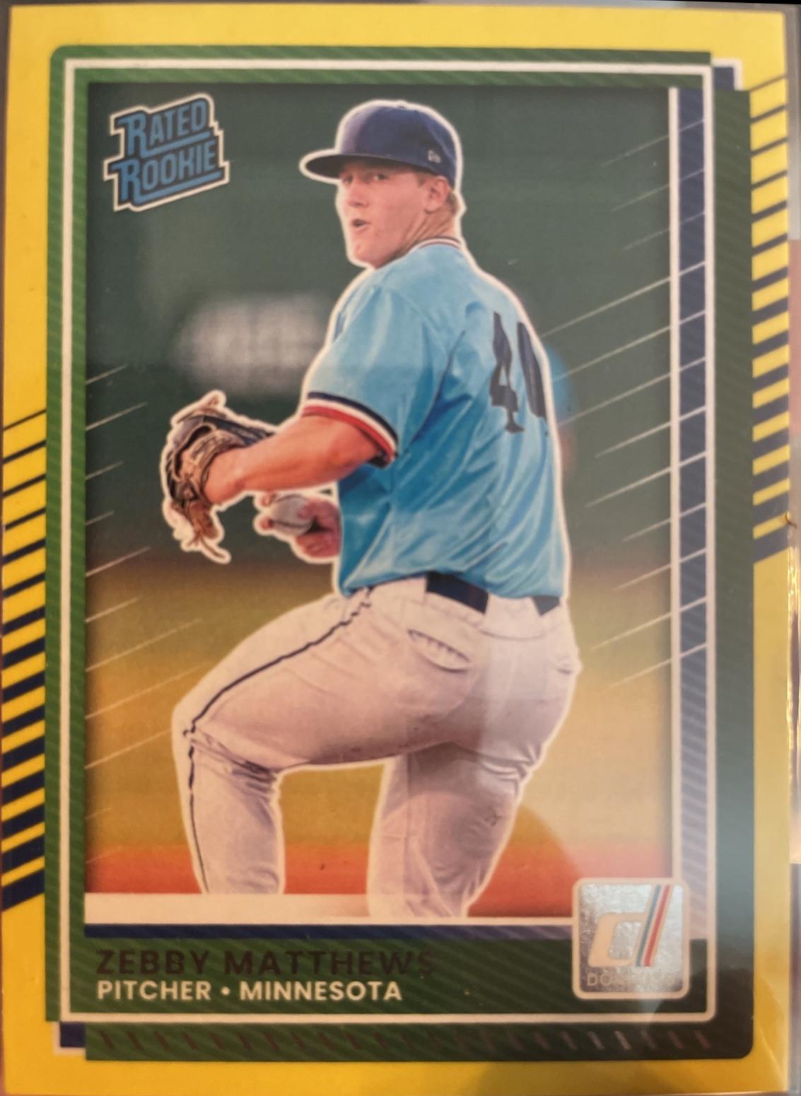 Zebby Matthews [Yellow Flood] #81