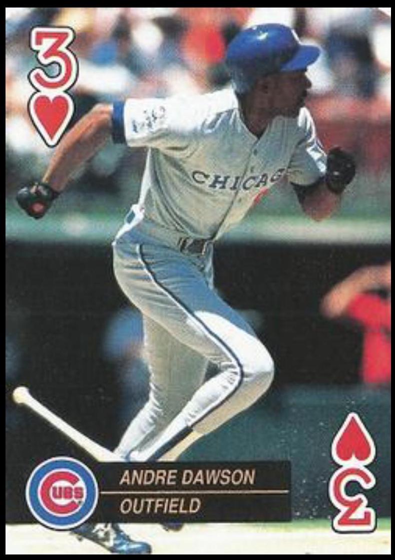 Andre Dawson [Aces 3 of Hearts]