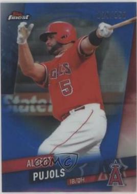 Albert Pujols [Blue Refractor] #12