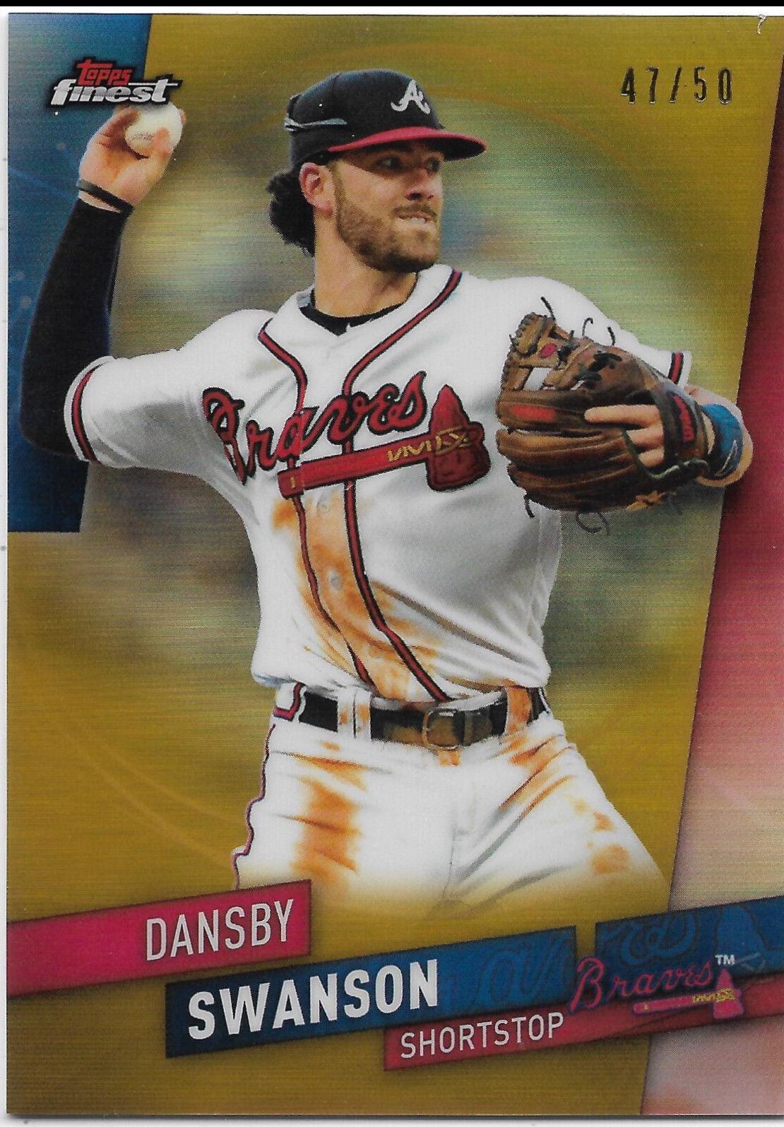 Dansby Swanson [Gold Refractor] #98