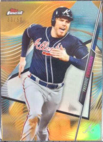 Freddie Freeman [Gold Refractor] #108