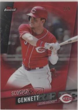 Scooter Gennett [Red Refractor] #58