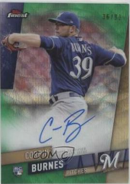 Corbin Burnes [Green Wave Refractor] #FA-CB