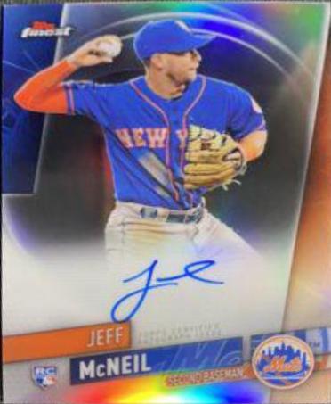 Jeff McNeil [Red Wave Refractor] #FA-JMC