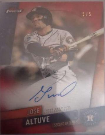 Jose Altuve [Red Refractor] #FA-JA