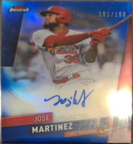 Jose Martinez [Blue Refractor] #FA-JM
