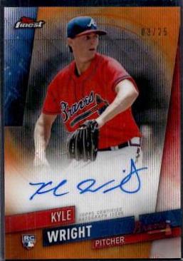 Kyle Wright [Orange Wave Refractor] #FA-KW