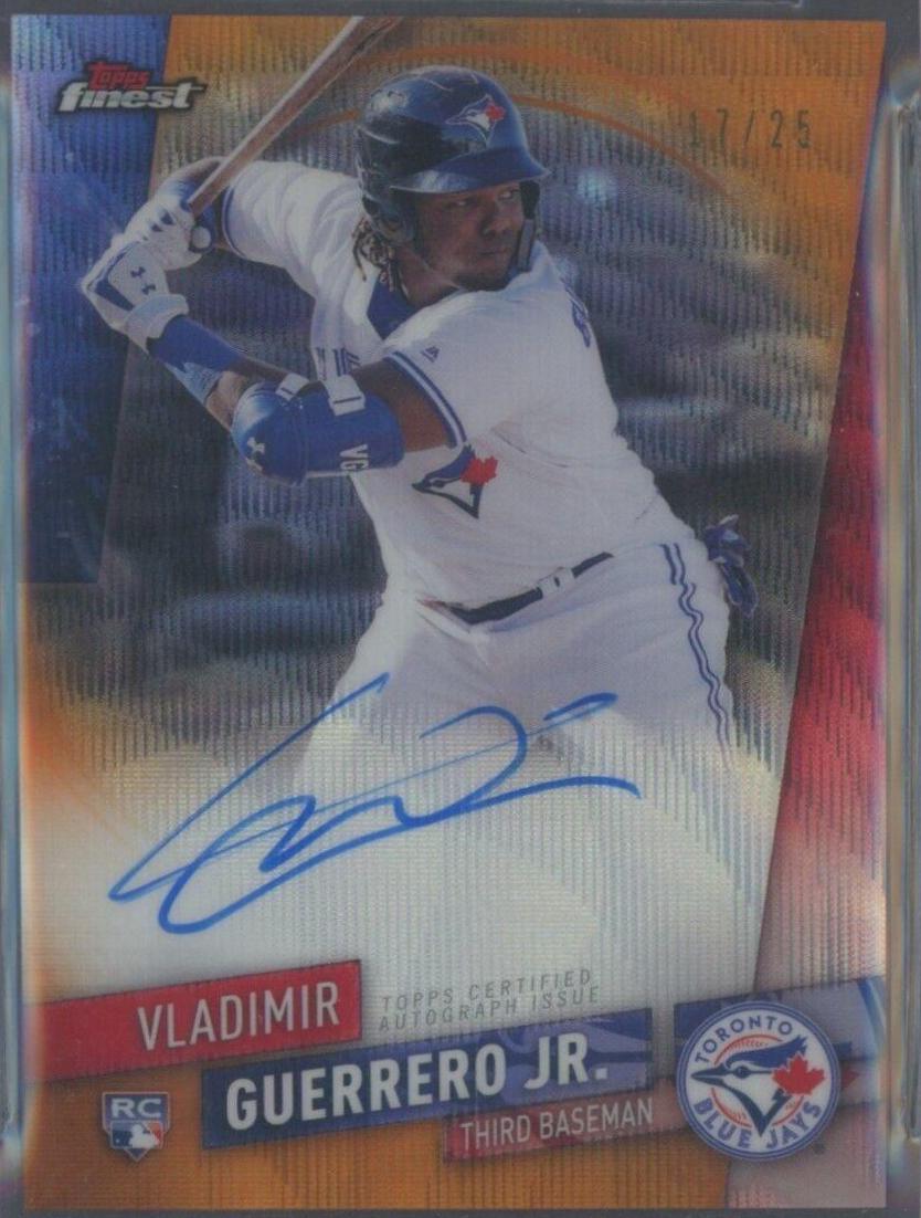 Vladimir Guerrero Jr. [Orange Wave Refractor] #FA-VGJ