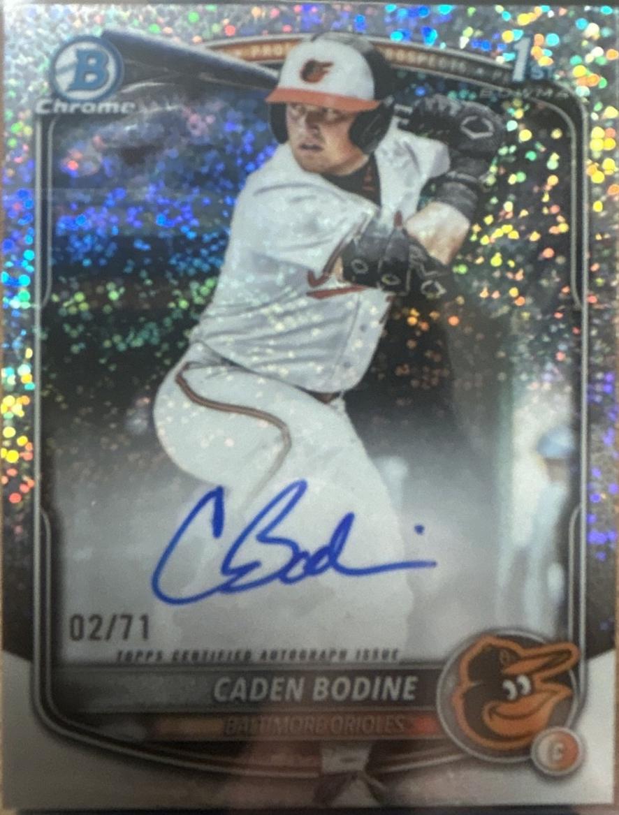 Caden Bodine [Sparkle Refractor] #CPA-CB