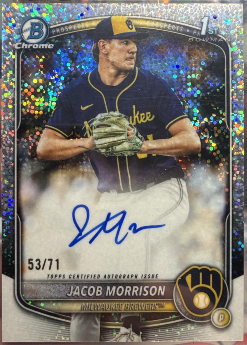 Jacob Morrison [Sparkle Refractor] #CPA-JMO