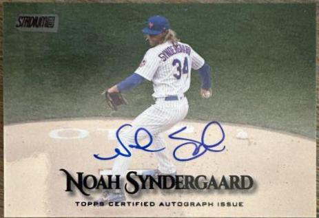Noah Syndergaard [Black] #NS