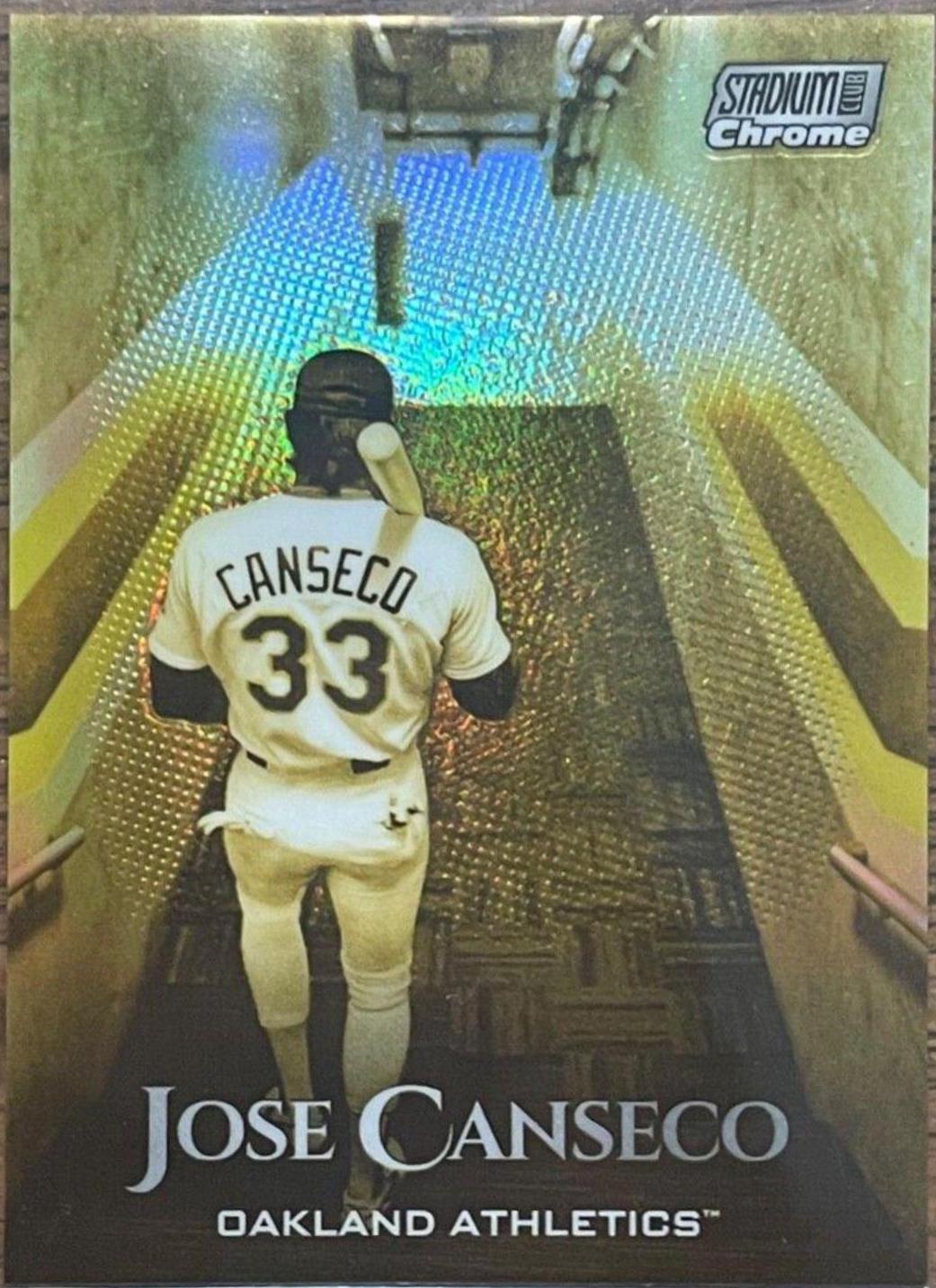 Jose Canseco [Gold Minted Refractor] #SCC-64