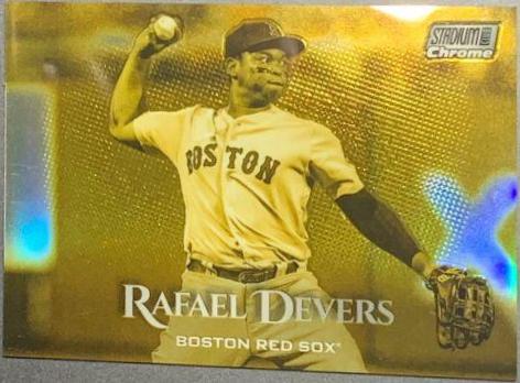 Rafael Devers [Gold Minted Refractor] #SCC-54