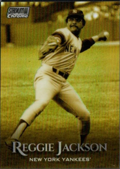 Reggie Jackson [Gold Minted Refractor] #SCC-18