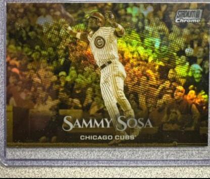Sammy Sosa [Gold Minted Refractor] #SCC-62