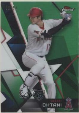 Shohei Ohtani [Green Refractor] #100