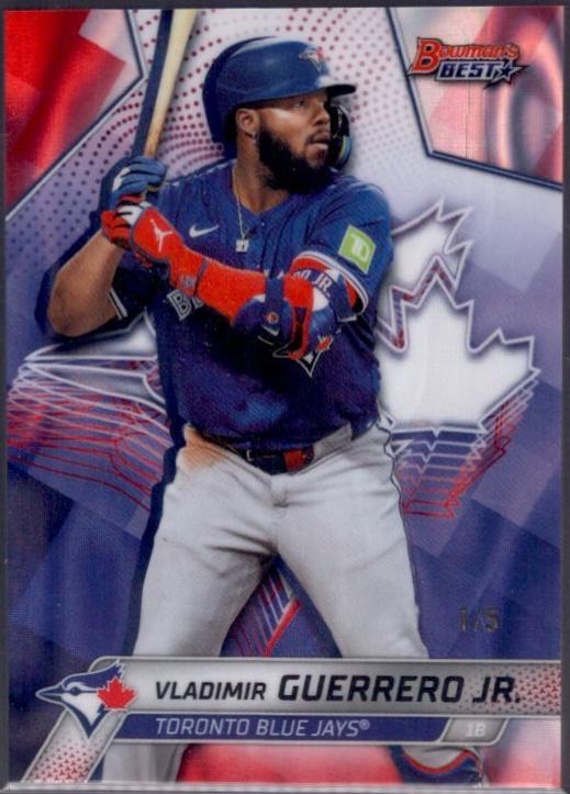 Vladimir Guerrero Jr. [Red Lava Refractor] #22