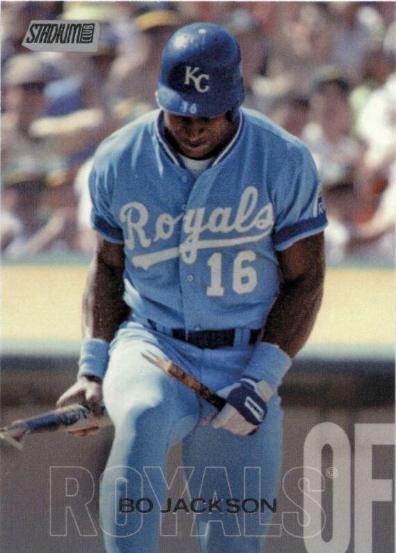 Bo Jackson [Breaking Bat] #72