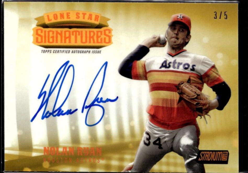 Nolan Ryan [Orange] #LSS-NR