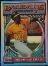 Ruben Sierra [Refractor] #158