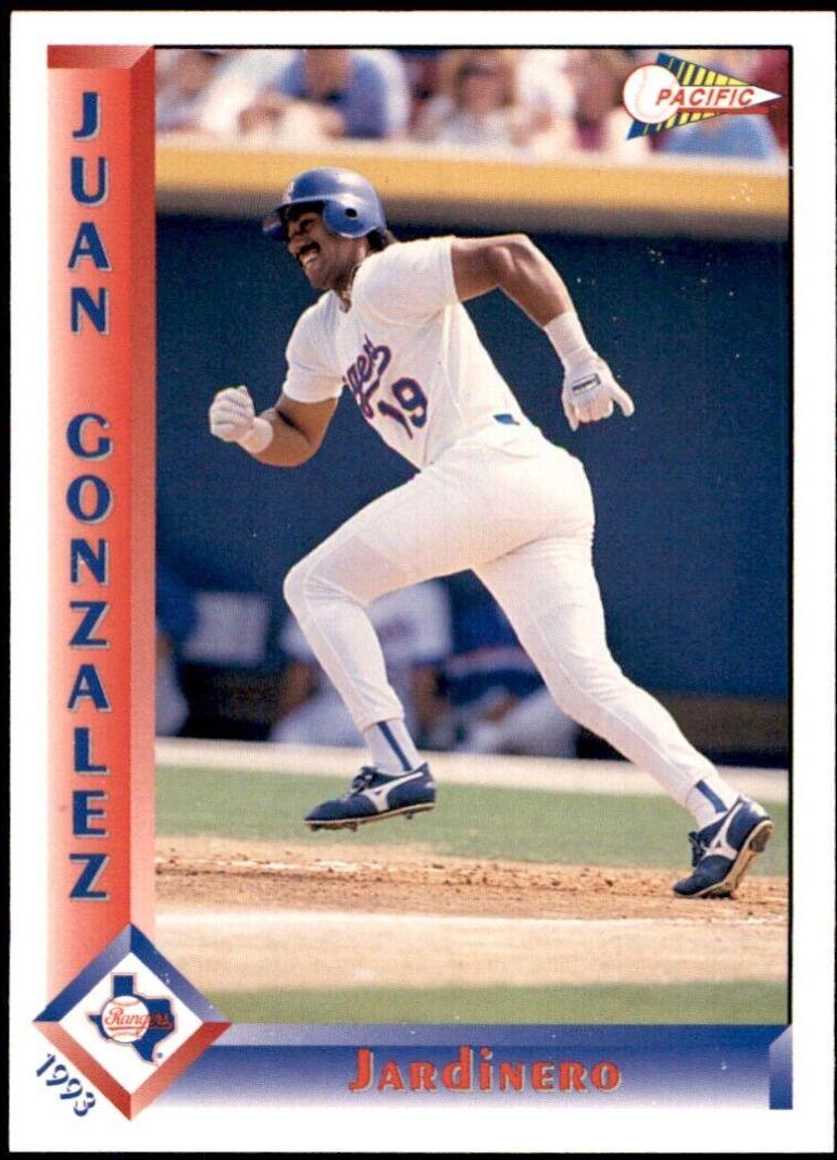 Juan Gonzalez [Blue Uniform on Back] #311