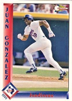 Juan Gonzalez [White Uniform on Back] #311