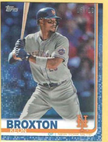 Keon Broxton [Blue] #416