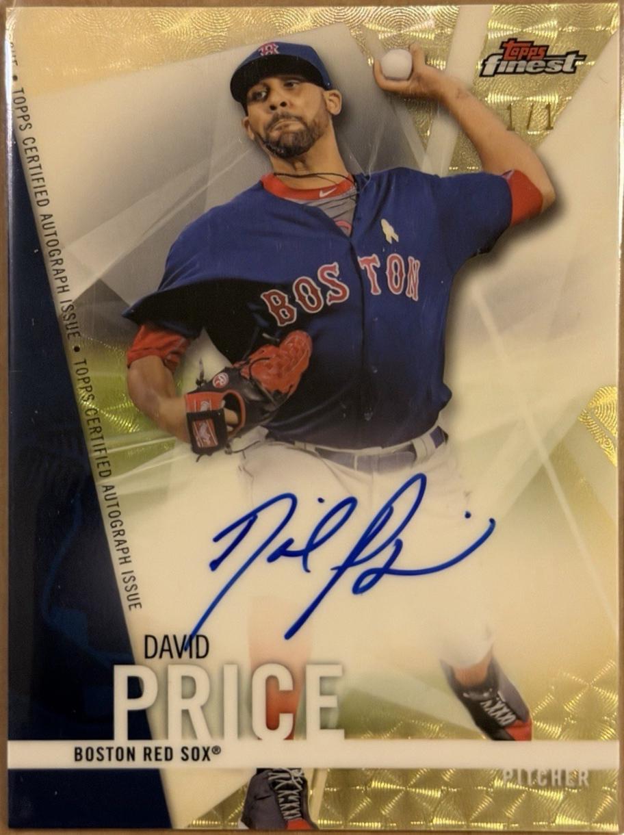 David Price [Gold Refractor] #FA-DP