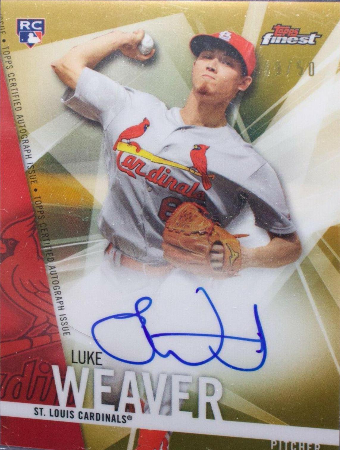 Luke Weaver [Gold Refractor] #FA-LW