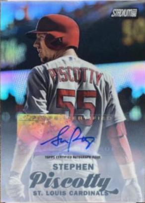 Stephen Piscotty [Refractor Autograph] #SCC-73