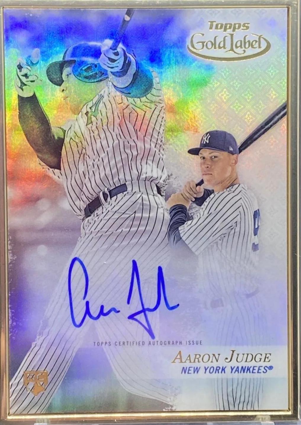 Aaron Judge Auto #FA-AJ