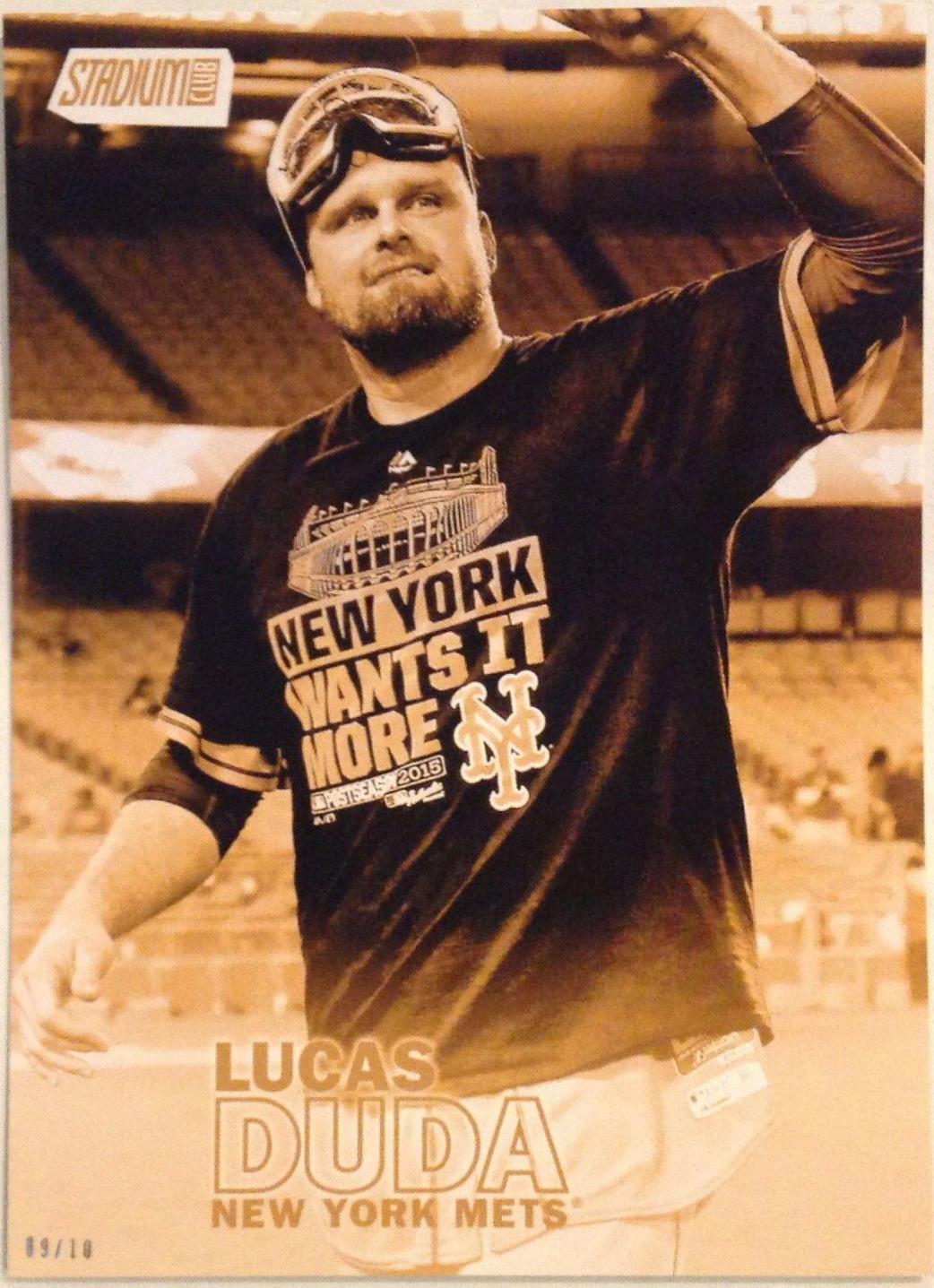 Lucas Duda [5x7 Gold] #64