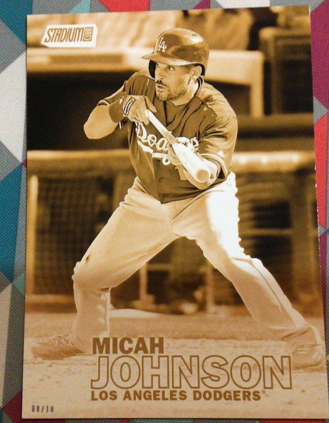 Micah Johnson [5x7 Gold] #167