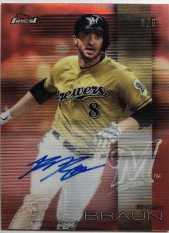 Ryan Braun [Red Refractor] #FA-RB