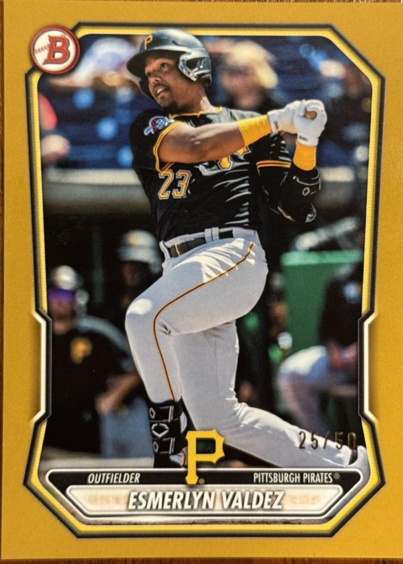 Esmerlyn Valdez [Gold Border] #BP-76