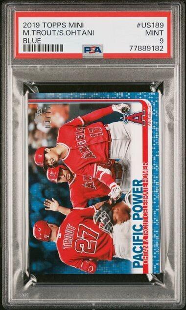 Mike Trout / Shohei Ohtani [Blue] #US189