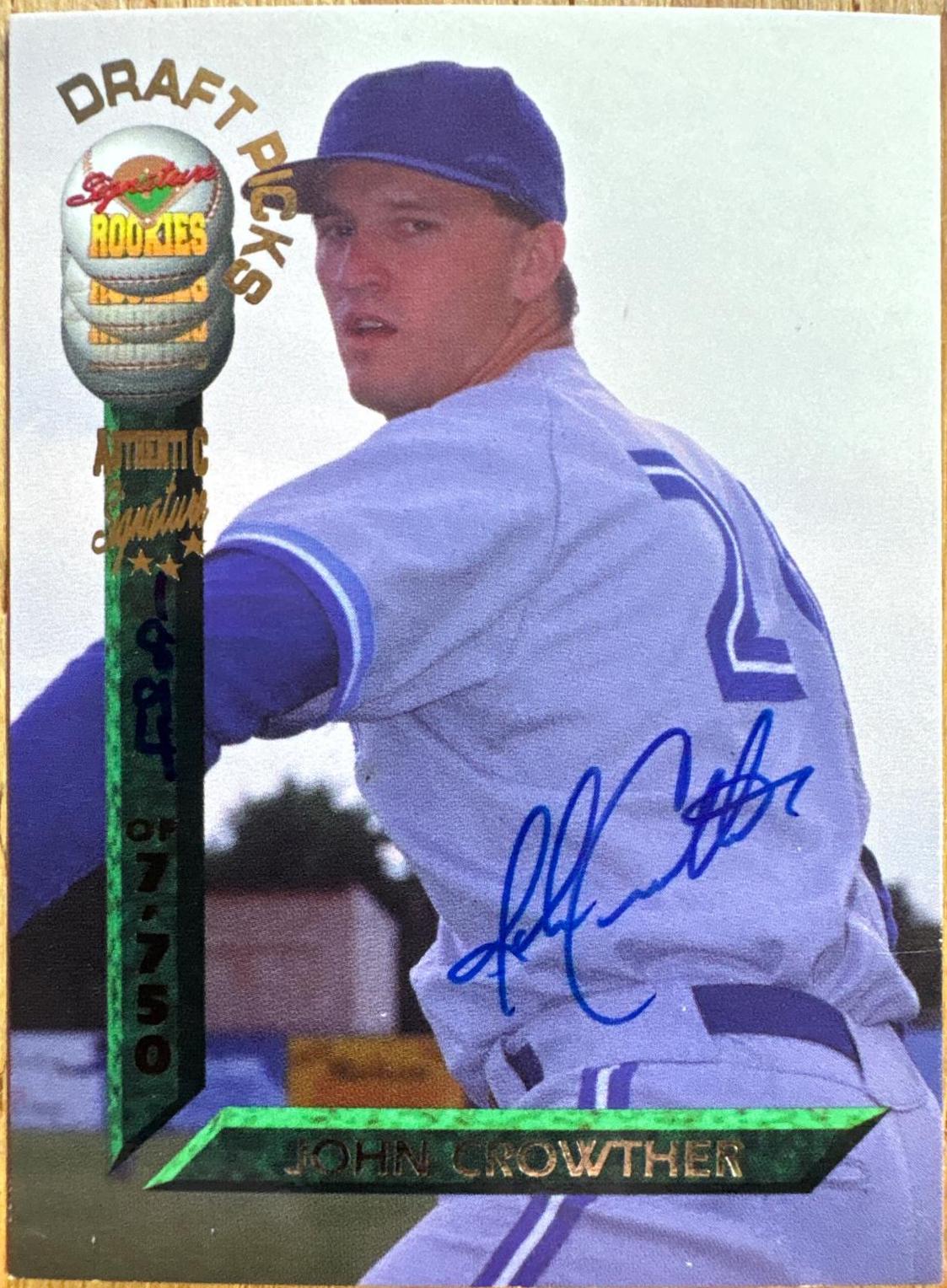 John Crowther [Autograph] #53