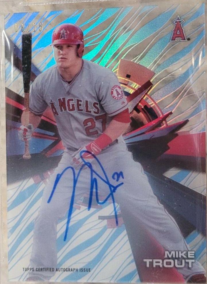 Mike Trout [Sky Rainbow] #HTMTT