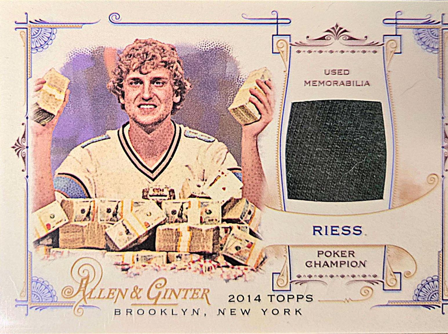 Ryan Riess [POKER CHAMPION] #FRB-RR