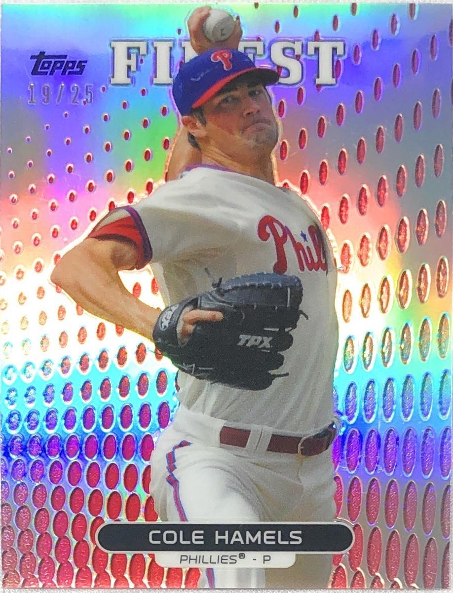 Cole Hamels [Red Refractor] #48