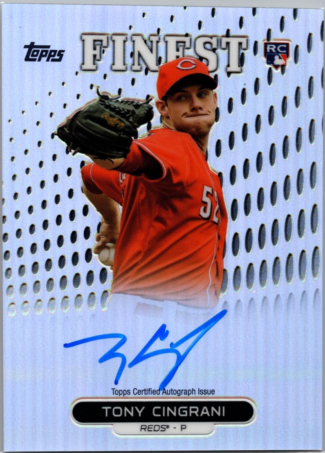 Tony Cingrani [Orange Refractor] #RA-TCI