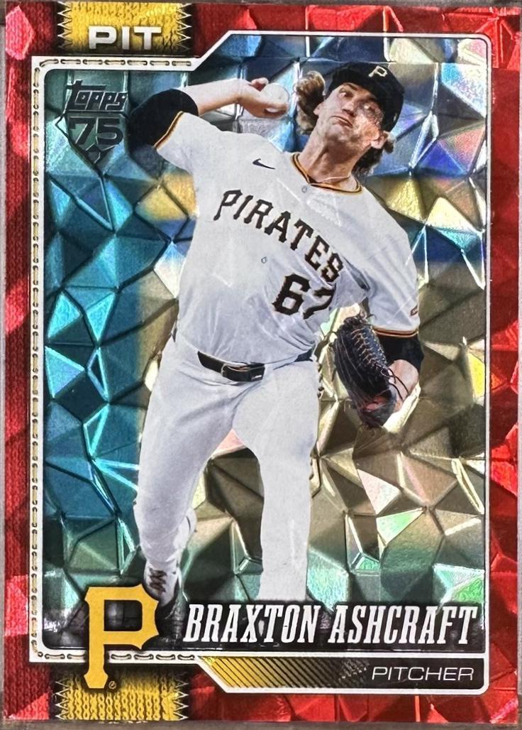 Braxton Ashcraft [Red Diamante Foil] #589