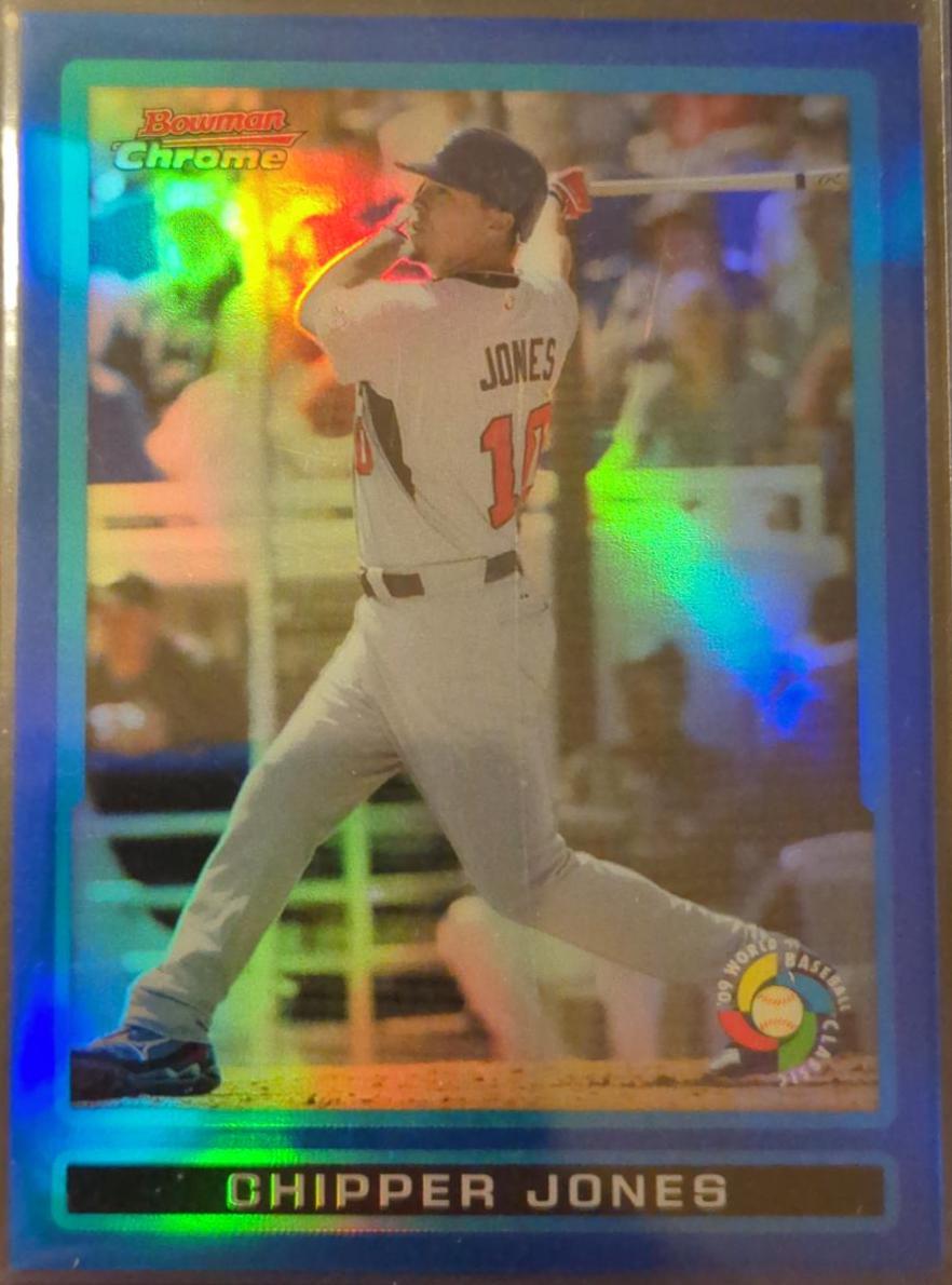 Chipper Jones[Blue Refractor] #BDPW31