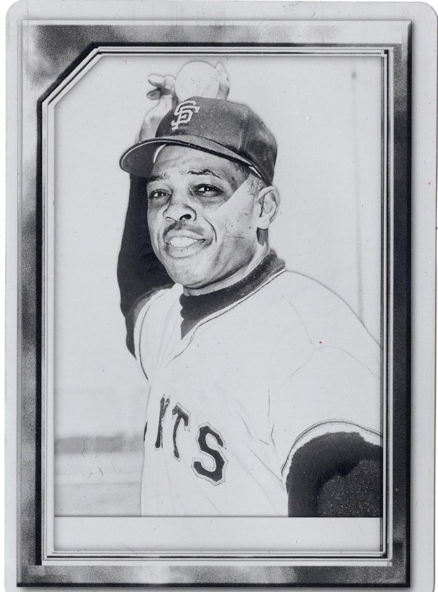 Willie Mays [Printing Plate] #170