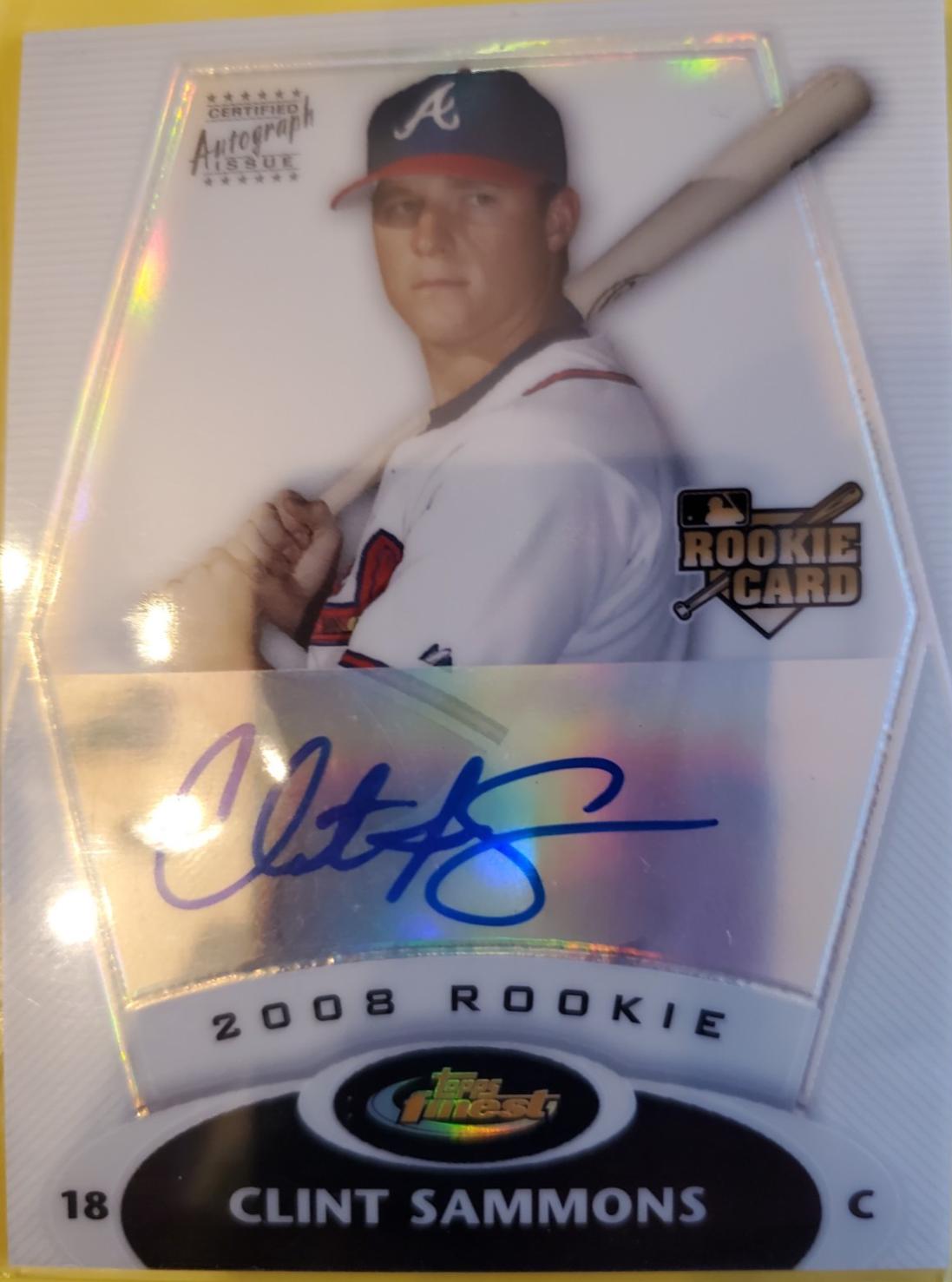 Clint Sammons [Refractor Autograph] #162