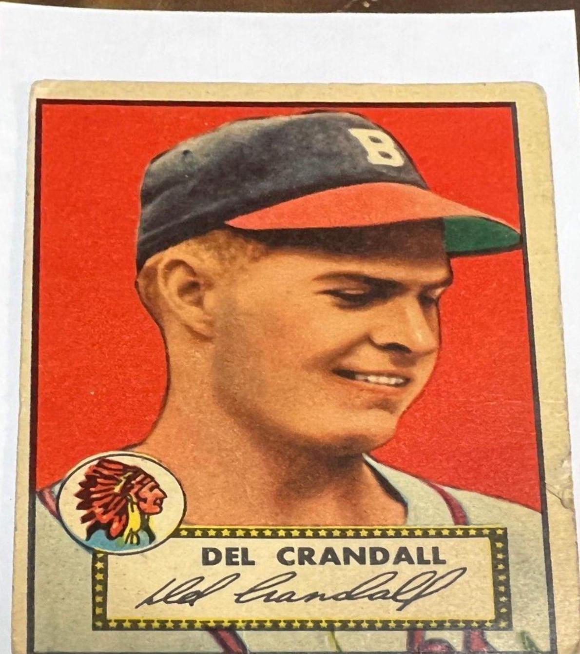 Del Crandall [Gray Back] #162