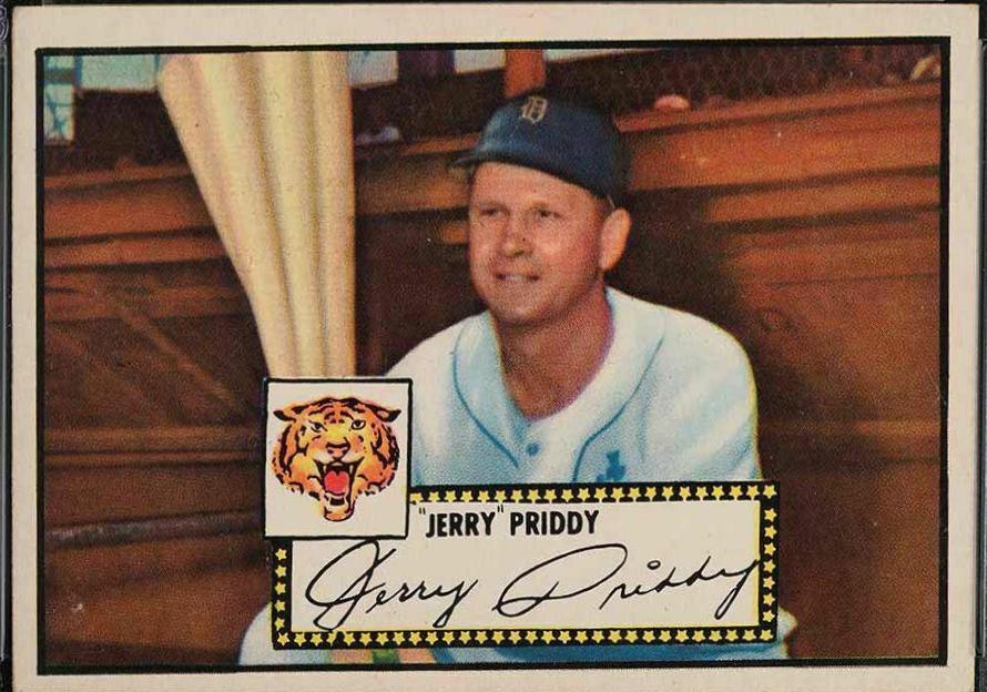 Jerry Priddy [Black Back] #28