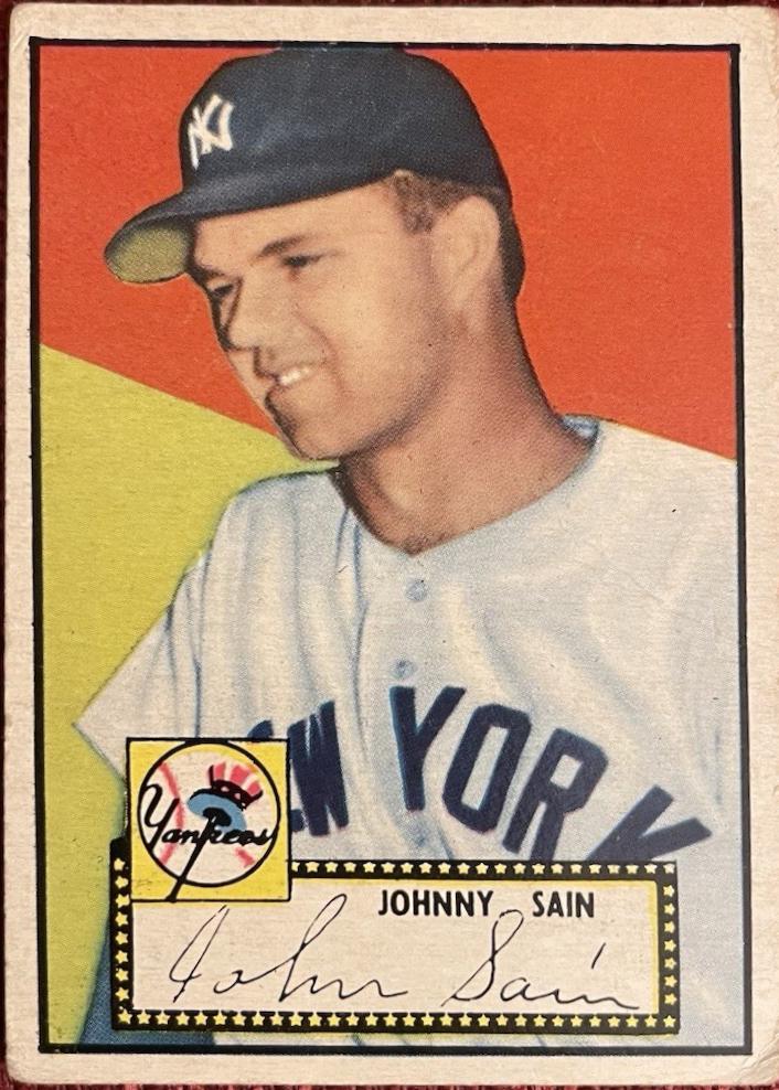 Johnny Sain [Black Back] #49