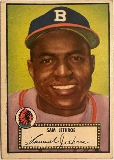 Sam Jethroe [Black Back] #27